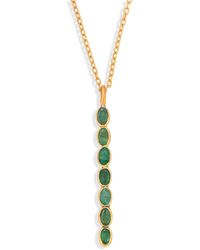 Opium Jewels - Wand Pendant Necklace - Lyst