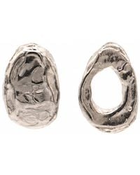 De Roms - The Eclipse Molten Stud Earrings - Lyst