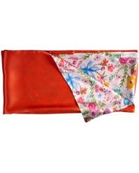 Sofia Tsereteli - Floral Satin Silk Scarf - Lyst