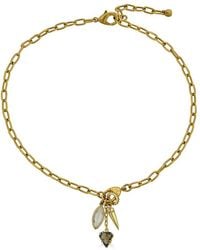 Loni Paul Jewelry - Marquise & Spike Drop Necklace - Lyst