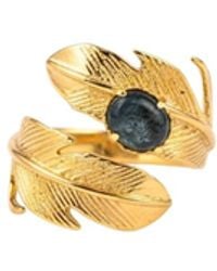 Jaredjamin - Plume Sandstone Adjustable Ring - Lyst