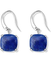 FV Jewellery - La Stele Lapis And Dome Earrings - Lyst