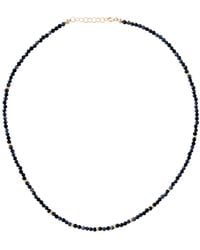 Herself Collections - 14K Starry Sapphire Necklace - Lyst