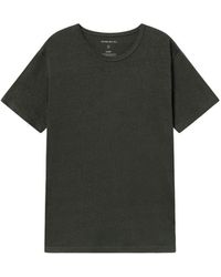 Thinking Mu - Dark Thick Hemp T-shirt - Lyst
