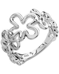 Lucy Quartermaine - Solid Sterling Splash Ring - Lyst