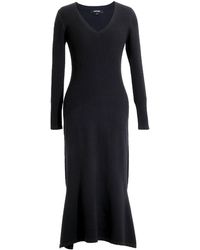 Smart and Joy - Slim V-Neck Sweater Midi Dress - Lyst