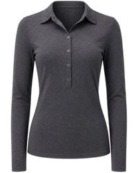 Ats the Label - Kian Button Collar Top - Lyst