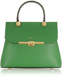 Le Parmentier - Atlanta Top Handle Satchel Bag W/Shoulder Strap - Lyst
