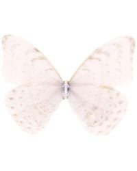 Oana Savu - Silk Butterfly Hair Clip Barrette Accessory - Lyst