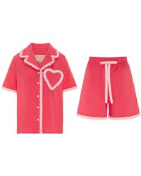 Love Letters X - Dolce Rosa Short Pyjama Set - Lyst