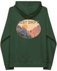 Anchor and Crew - Bottle Just Drift. Seeker Organic Cotton Raglan Hoodie - Lyst