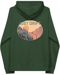 Anchor and Crew - Bottle Just Drift. Seeker Organic Cotton Raglan Hoodie - Lyst