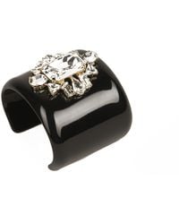 Addicted - Neutrals Bracelet Dei Dei Plexiglass With Crystals - Lyst