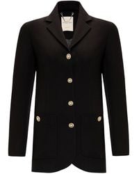 Exquise - Structured Button Blazer Jacket - Lyst