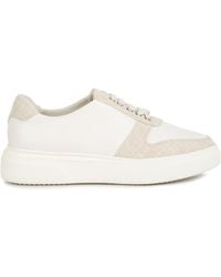 Rag & Co - Kjaer Dual Tone Leather Sneakers - Lyst