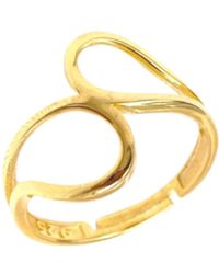 Spero London - Intercepting Circles New Sterling Ring - Lyst