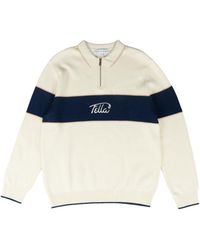 FELLA SWIM - Boris Quarter-Zip Sweater - Lyst