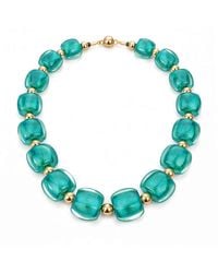 Gold & Honey - Beaded Lucite Necklace For After Hours - Lyst