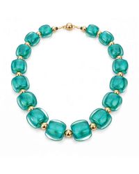 Gold & Honey - Beaded Lucite Necklace For After Hours - Lyst