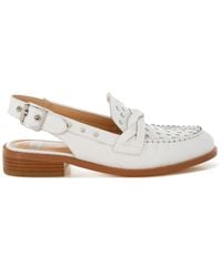 Rag & Co - Remykin Braided Penny Strap Loafers - Lyst