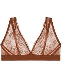 Journelle - Sapna Plunge Bralette Cannelle - Lyst