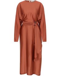 NAZLI CEREN - Etienne Satin Dress - Lyst