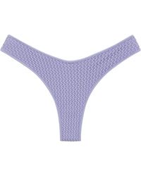 Montce - Lavender Crochet Lulu Bikini Bottom - Lyst