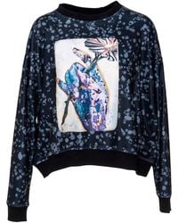 ARTISTA - Message Printed Jumper - Lyst