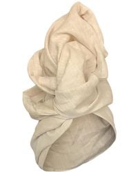 Romer Millinery - Neutrals Twisturban Turban - Lyst