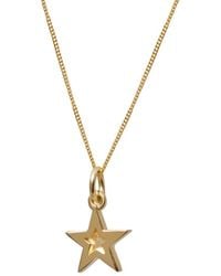 Edge Only - Mini Megastar Pendant 18Ct Vermeil - Lyst