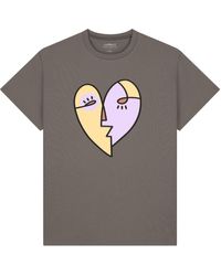 Collect the Label - Heart T-Shirt - Lyst