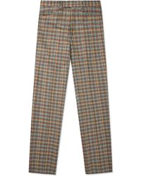 Gresham Blake - Blithfield Check Wool Trousers - Lyst