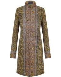 Beatrice von Tresckow - Rosette Wool Paisley Shawl Jacket - Lyst