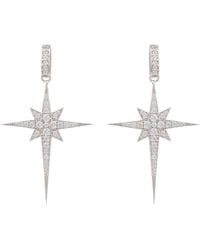 LÁTELITA London - North Star Burst Large Drop Earrings - Lyst