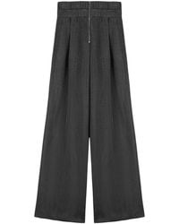 Nocturne - Relaxed Wide-Leg Pants - Lyst