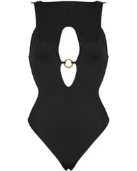 ANTONINIAS - Venetia One-piece Swimsuit With Cut-out Detailing In - Lyst