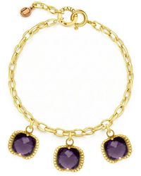 Unaloe - Fantasy Vermeil Bracelet With Hydrothermal Quartz – Luxury Bracelet - Lyst