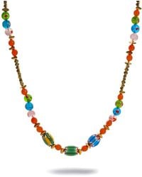Ebru Jewelry - Carnelian Energy Beaded Necklace - Lyst