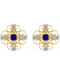 Retro Chic - Orchid Dream Earrings - Lyst