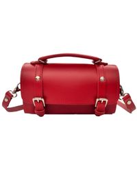 Zatchels - Handmade Leather Bowler Bag - Lyst