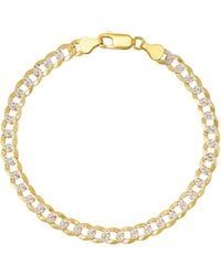 Kylie Harper - Thick 8.5 Italian Diamond-Cut Miami Cuban Curb Chain Bracelet - Lyst