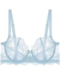Journelle - Anais Low Balconette Bra Chambray - Lyst