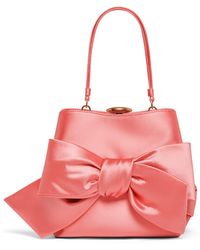 Lulu Guinness - Satin Bow Ruby Handbag - Lyst
