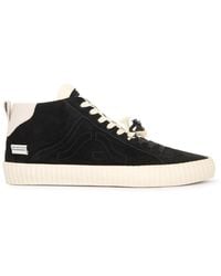 Springa | Unique Vulcanized Sneakers Italian Handmade - Wavy Suede High Top - Lyst