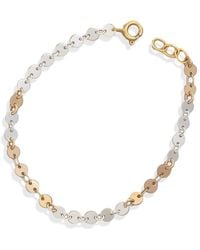 Kate Koel - Mixed Metal Dot Disc Bracelet - Lyst