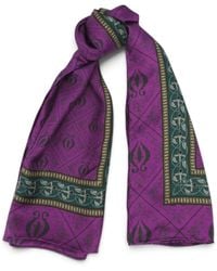 Monzlapur New York - Diamond Sea Horse Large Scarf - Lyst