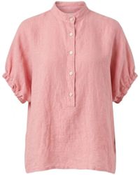 James Lakeland - Relaxed Linen Blouse - Lyst