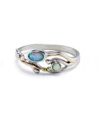 Isla Silver - Sterling Fire Opal Ring - Lyst