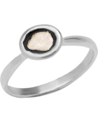 Spero London - Sterling Polki Raw Uncut Diamond Ring - Lyst