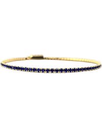 Sophelia - Sapphire September Birthstone Dainty Tennis Bracelet - Lyst